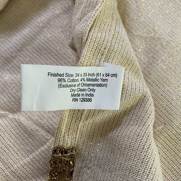 Cotton Shimmer Apron (180) - Picture 5 of 5